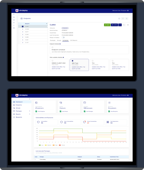 nimble project mockup